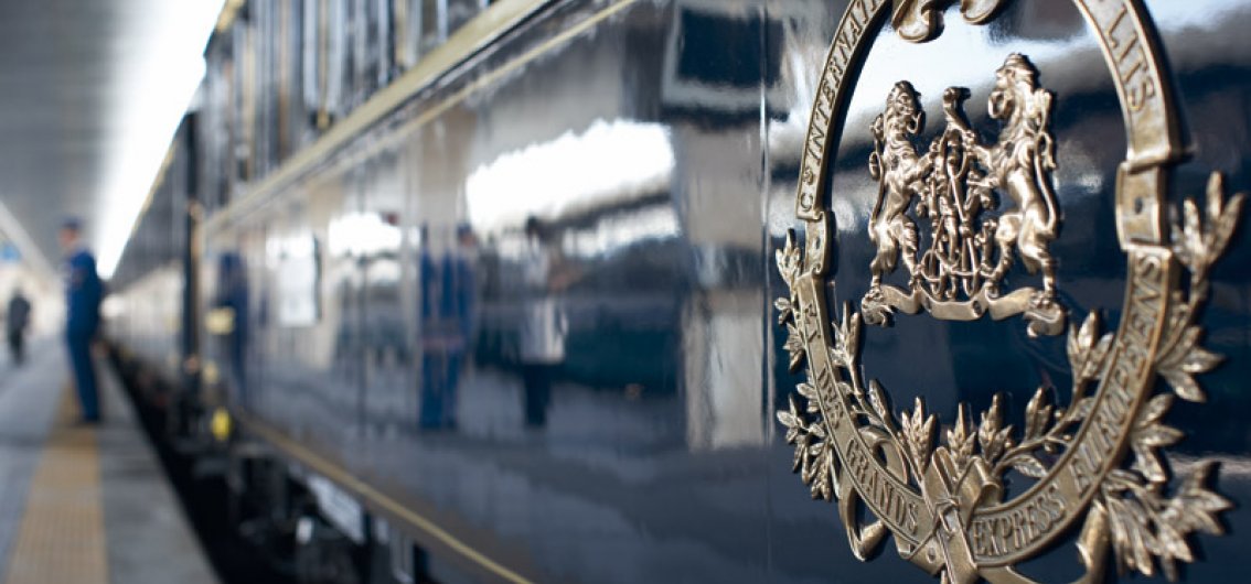 Im Orient Express Zug durch Europa